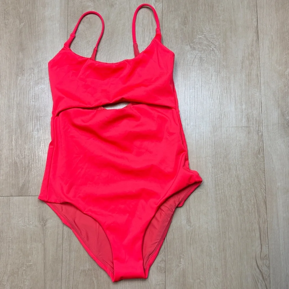 Left on Friday Peak Cutout One-Piece Swimsuit